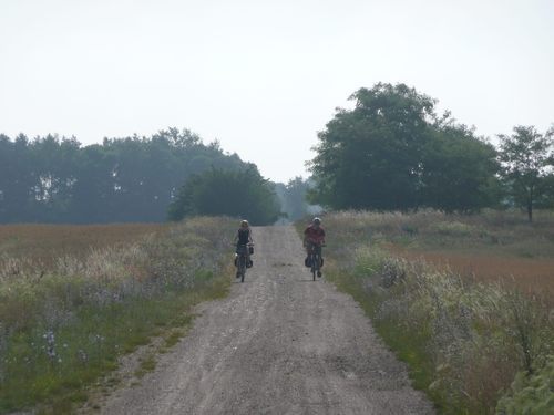 v Polsku není tolik cyklostezek, ale i tak je tam pěkně
